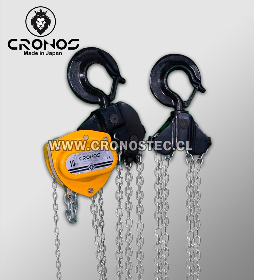 Tecle Manual De Cadena 10 Ton
